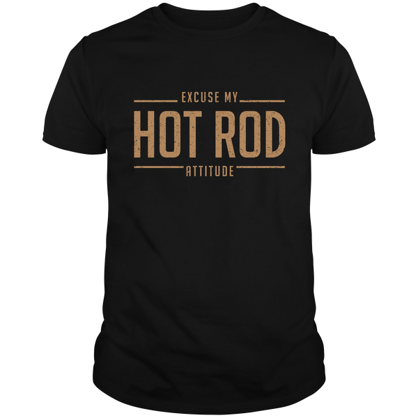 HR074 Attitude Hot Rod T-Shirt