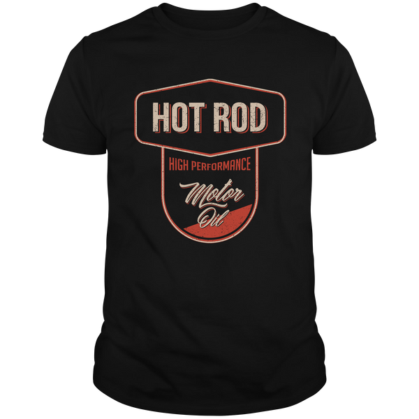 HR078 Motor oil Hot Rod T-Shirt