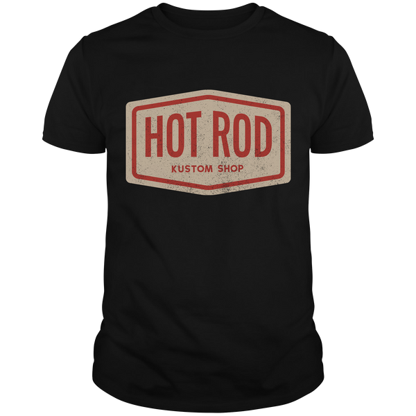 HR125 Typeart 8 Hot Rod T-Shirt