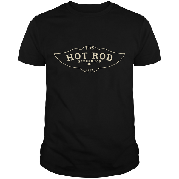 HR127 Typeart 10 Hot Rod T-Shirt