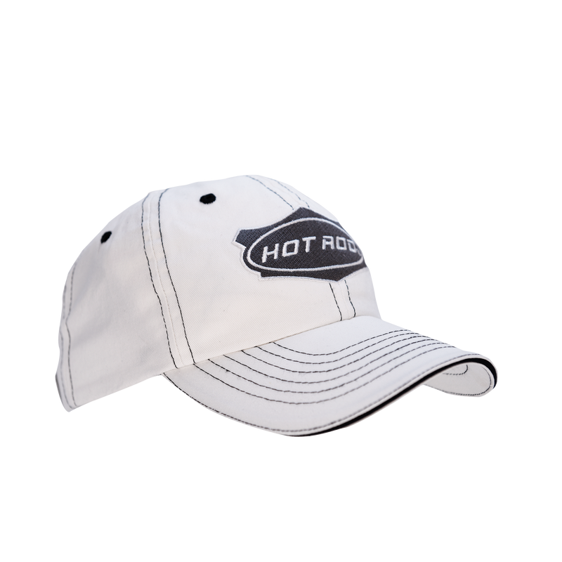 HR703WHI Typeart 3 Hot Rod Hat