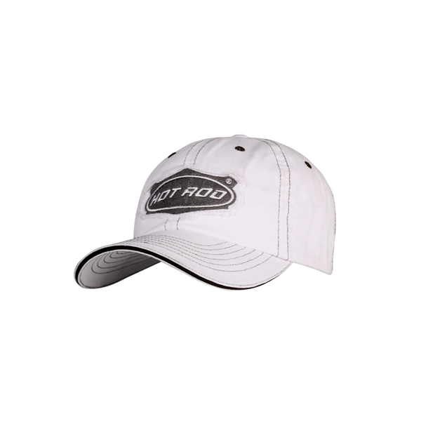 HR703WHI Typeart 3 Hot Rod Hat