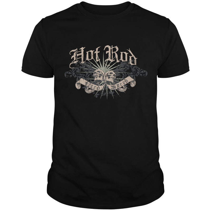 HR055 Sculls Hot Rod T-Shirt