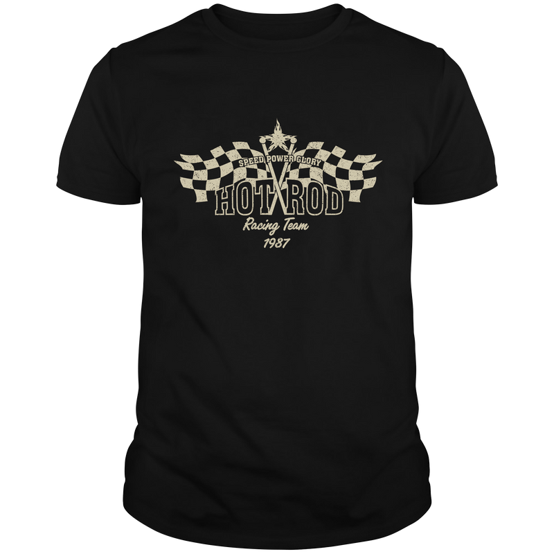 HR057 Racing team Hot Rod T-Shirt