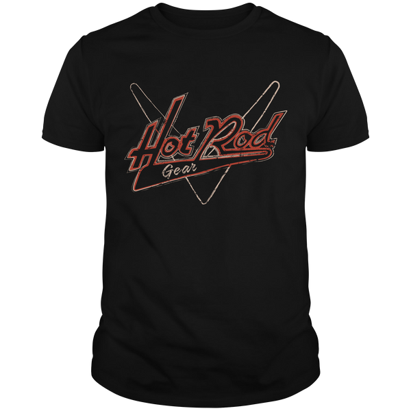 HR114 V gear Hot Rod T-Shirt
